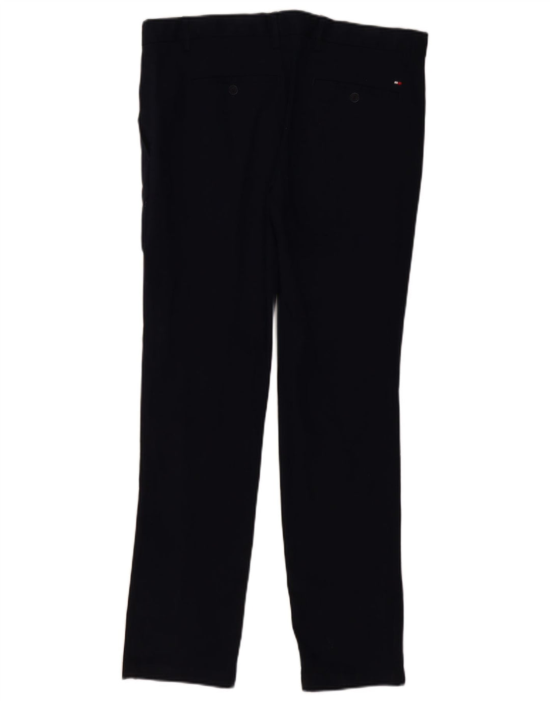 TOMMY HILFIGER Мужские узкие брюки-чинос W34 L30 Темно-синие хлопковые