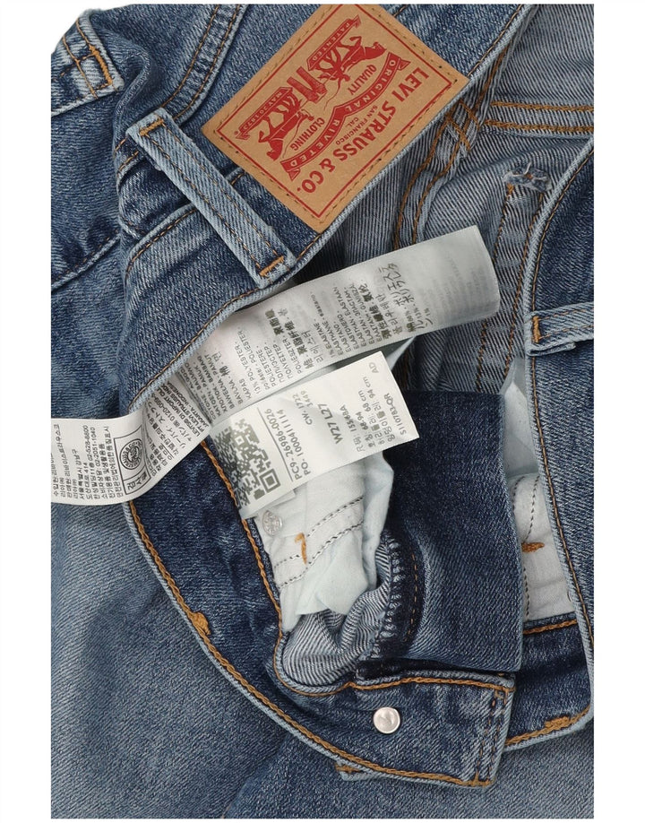 Женские джинсы Mom Jean с высокой талией LEVI'S W27 L27, синий хлопок