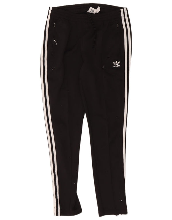Женские спортивные брюки Adidas UK 14, средний черный, хлопок