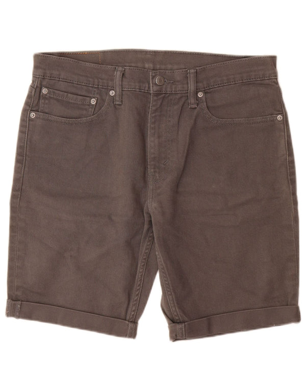 Мужские джинсовые шорты LEVI'S 511 W34, большие серые, хлопок