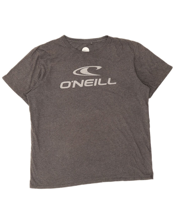 Мужская футболка с рисунком O'Neill, 2XL, серая, хлопок