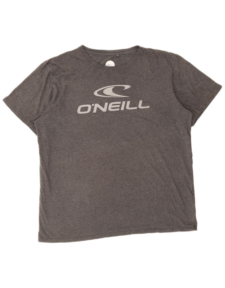 Мужская футболка с рисунком O'Neill, 2XL, серая, хлопок