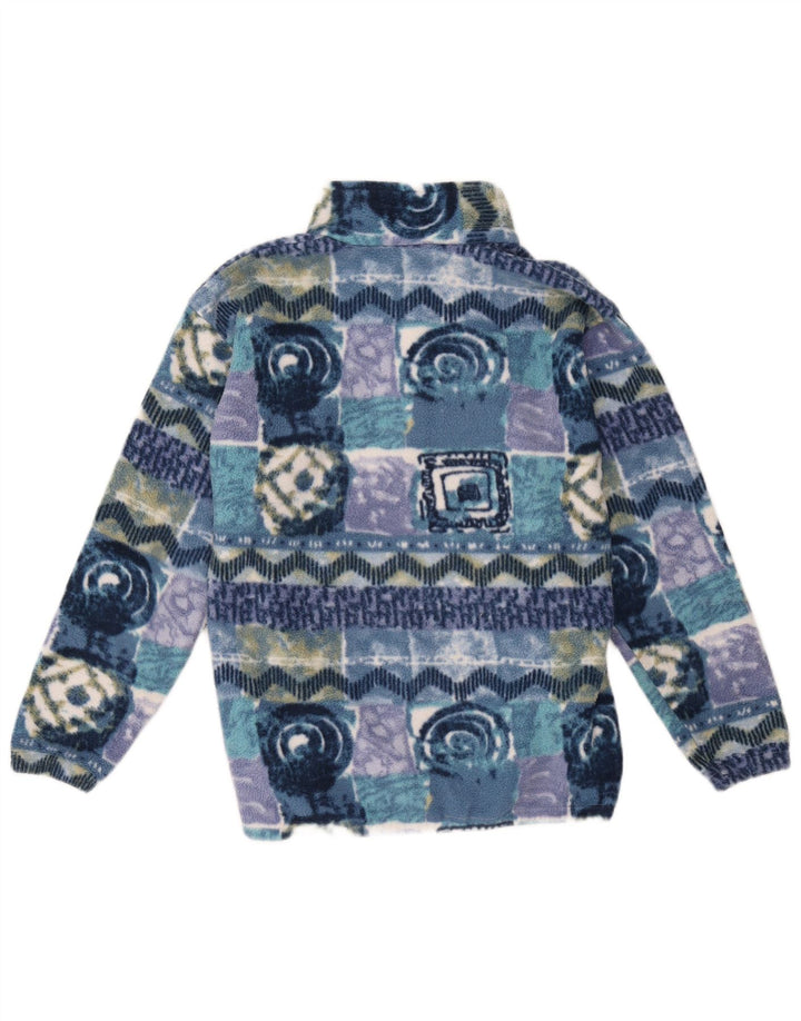 Флисовый джемпер Sergio Tacchini для мальчиков 10-11 лет, разноцветный ретро