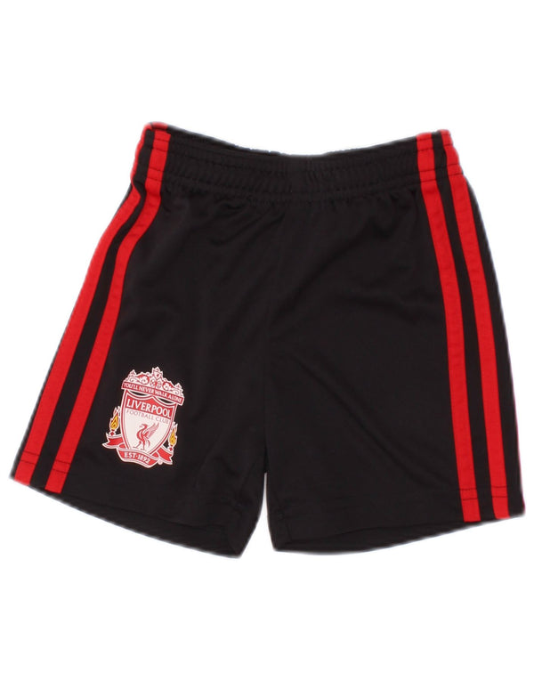 Спортивные шорты Adidas Baby Boys Liverpool 6-9 месяцев, черный полиэстер