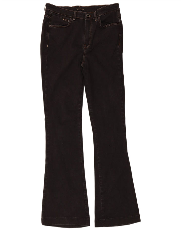 Женские джинсы Bootcut MASSIMO DUTTI EU 42, большие W32 L32, черный хлопок