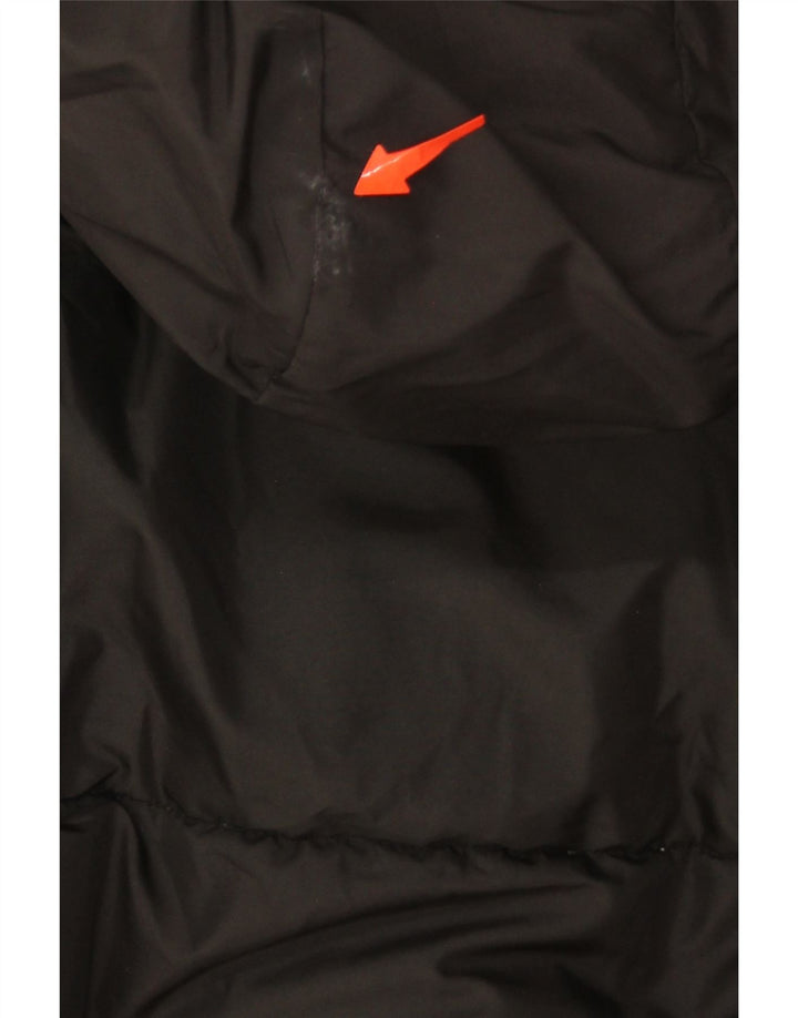 PUMA Womens Hooded Padded Jacket UK 14 Large Black