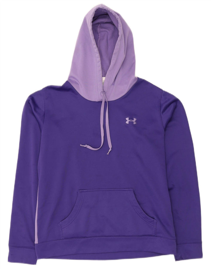 Мужской джемпер с капюшоном UNDER ARMOR, средний фиолетовый, полиэстер