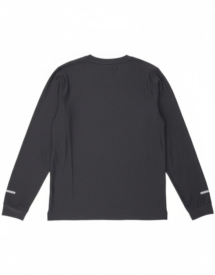 Топ Russell Athletic для мальчиков с длинными рукавами, 14–15 лет, XL, серый полиэстер, спортивный