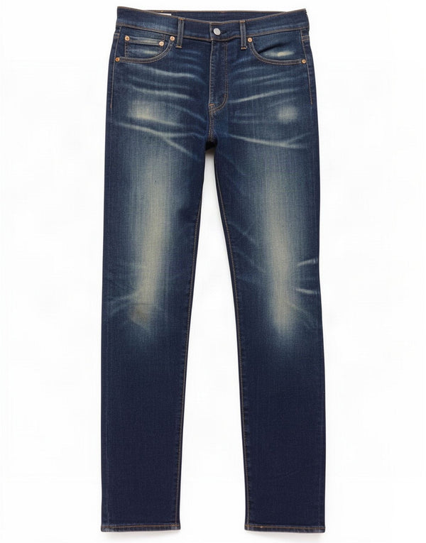 Levi's Мужские джинсы скинни 510 W33 L32 Темно-синий хлопок