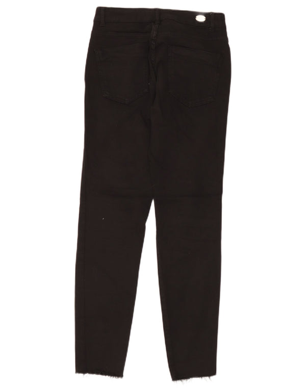 Женские джинсы скинни Zara EU 36 XS W26 L28 черные