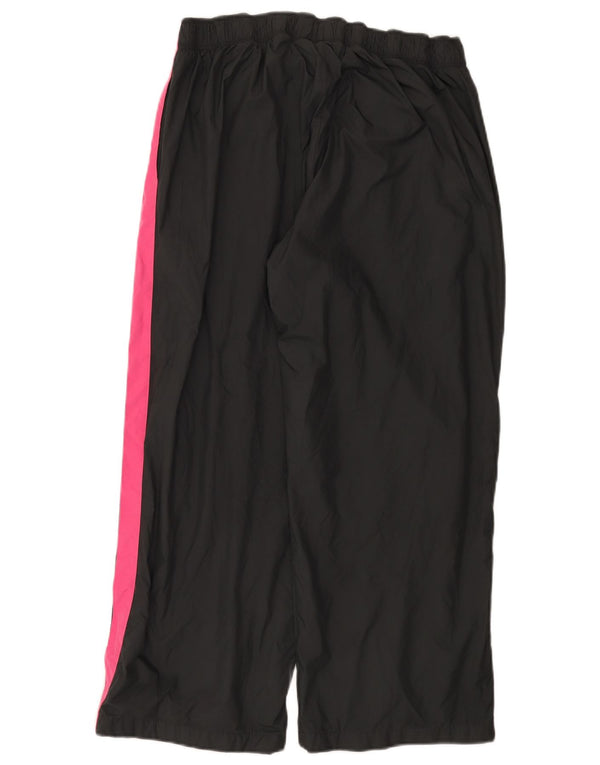Женские укороченные спортивные брюки Nike UK 18 XL, серые, полиэстер с цветными блоками