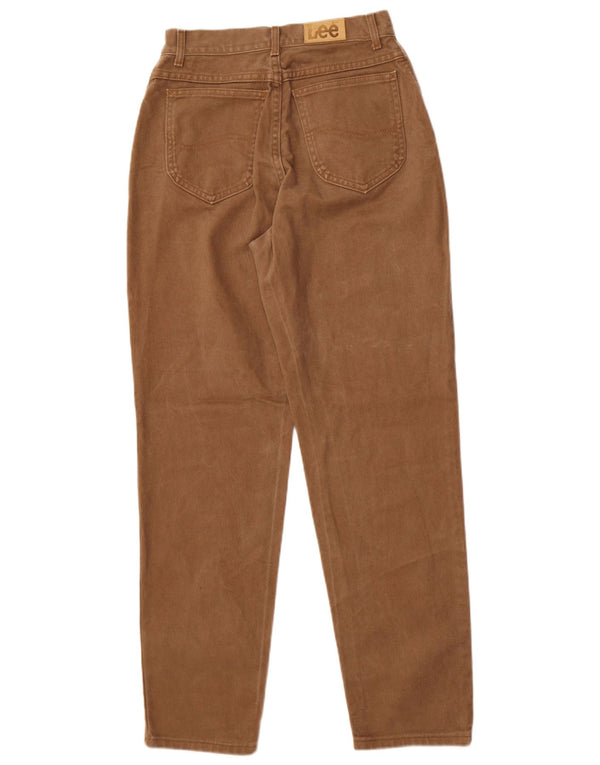 Мужские зауженные джинсы Lee W28 L31 коричневые