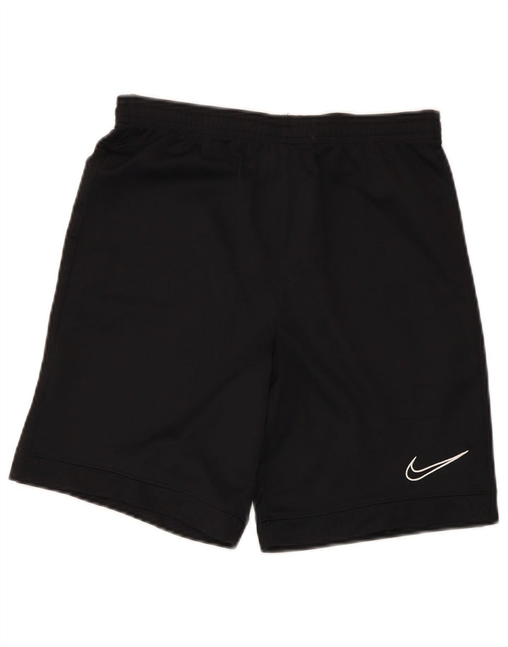 Спортивные шорты NIKE для мальчиков Dri Fit, 12–13 лет, большие черные, полиэстер