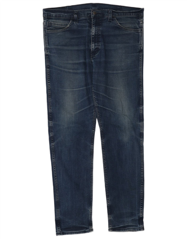 Мужские зауженные джинсы Levi's 508 W38 L34 синие