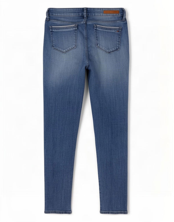 Женские джинсы скинни Tommy Hilfiger Venice RW W29 L32, синий хлопок
