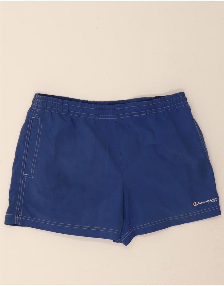 CHAMPION Mens Swimming Shorts Large Blue Polyamide Vintage Champion and Second-Hand Champion from Messina Hembry 