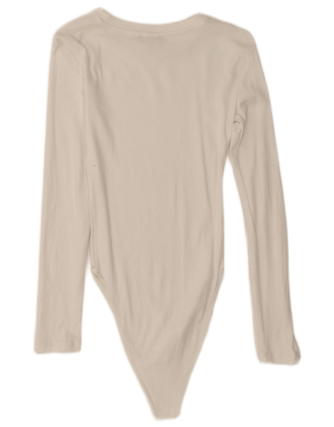 Женское боди с длинными рукавами Zara UK 8, маленький белый цвет