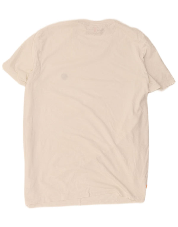 Мужская футболка Timberland Slim Fit, топ 3XL, белый хлопок