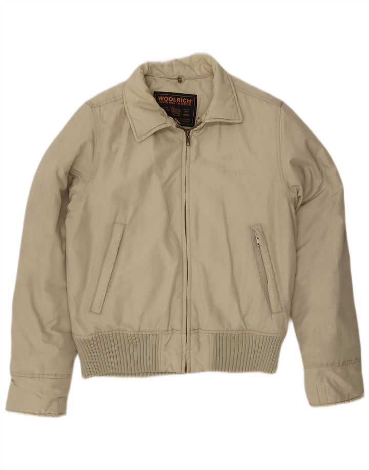 Женская стеганая куртка Woolrich UK 38 средний бежевый
