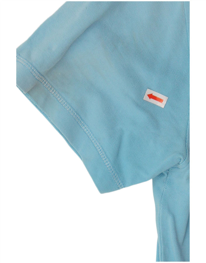 LOTTO Mens Polo Shirt Medium Blue