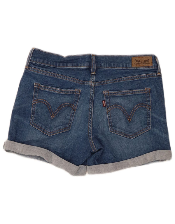 Женские джинсовые шорты LEVI'S W26, маленькие синие, хлопок