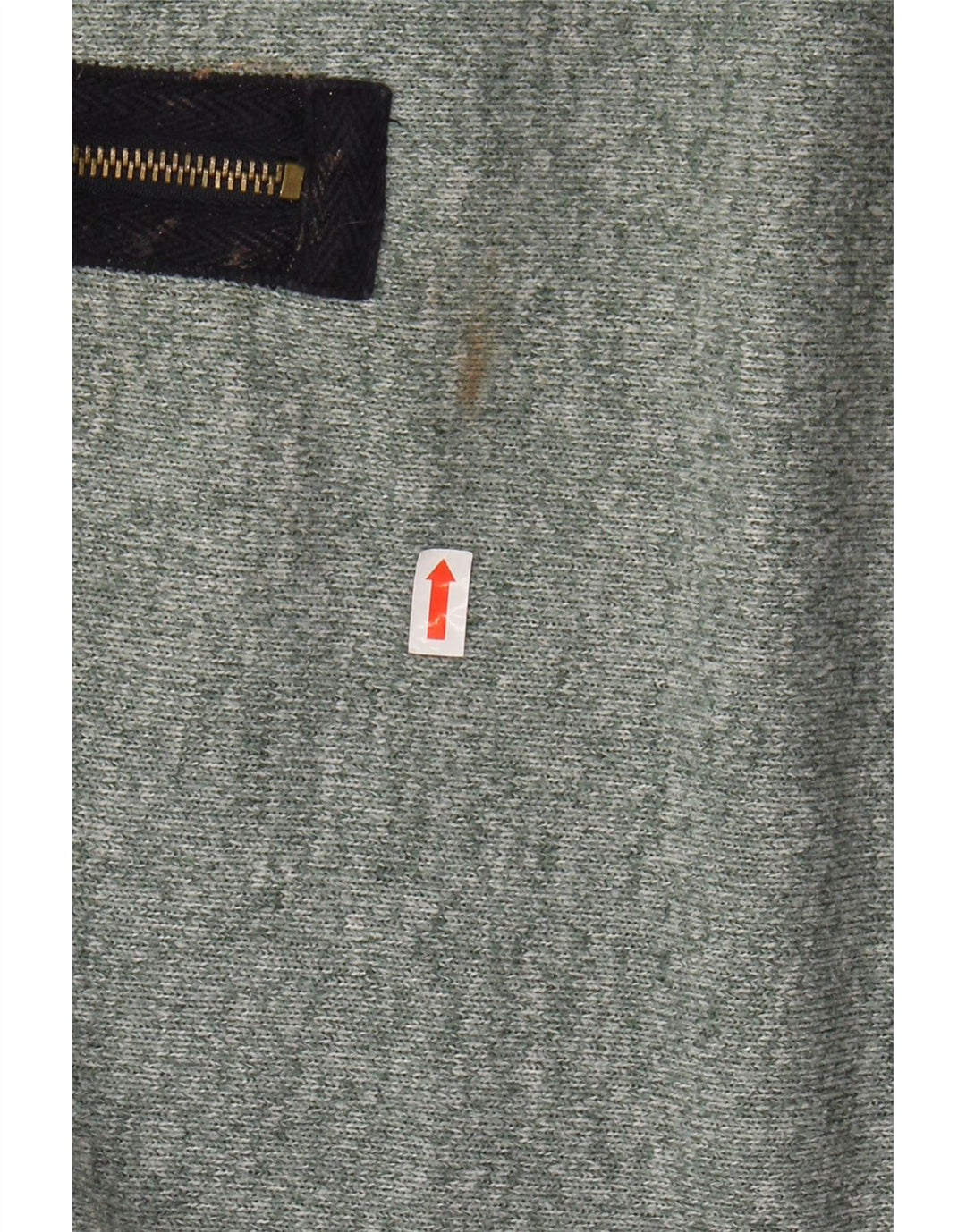 Мужской свитер JOULES с воротником на молнии, большой зеленый полиэстер с крапинками