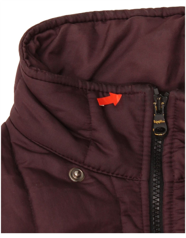 Женская стеганая куртка Refrigiwear UK 12, средний фиолетовый полиамид