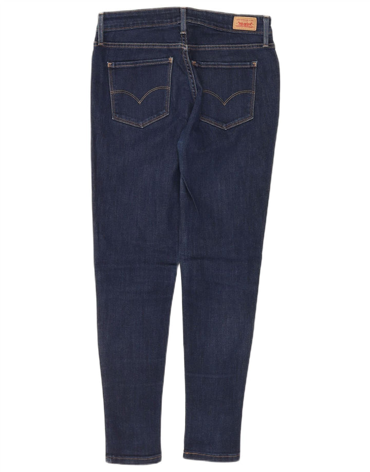 Женские джинсы-скинни леггинсы LEVI'S US 6 Medium W28 L27 Синий хлопок