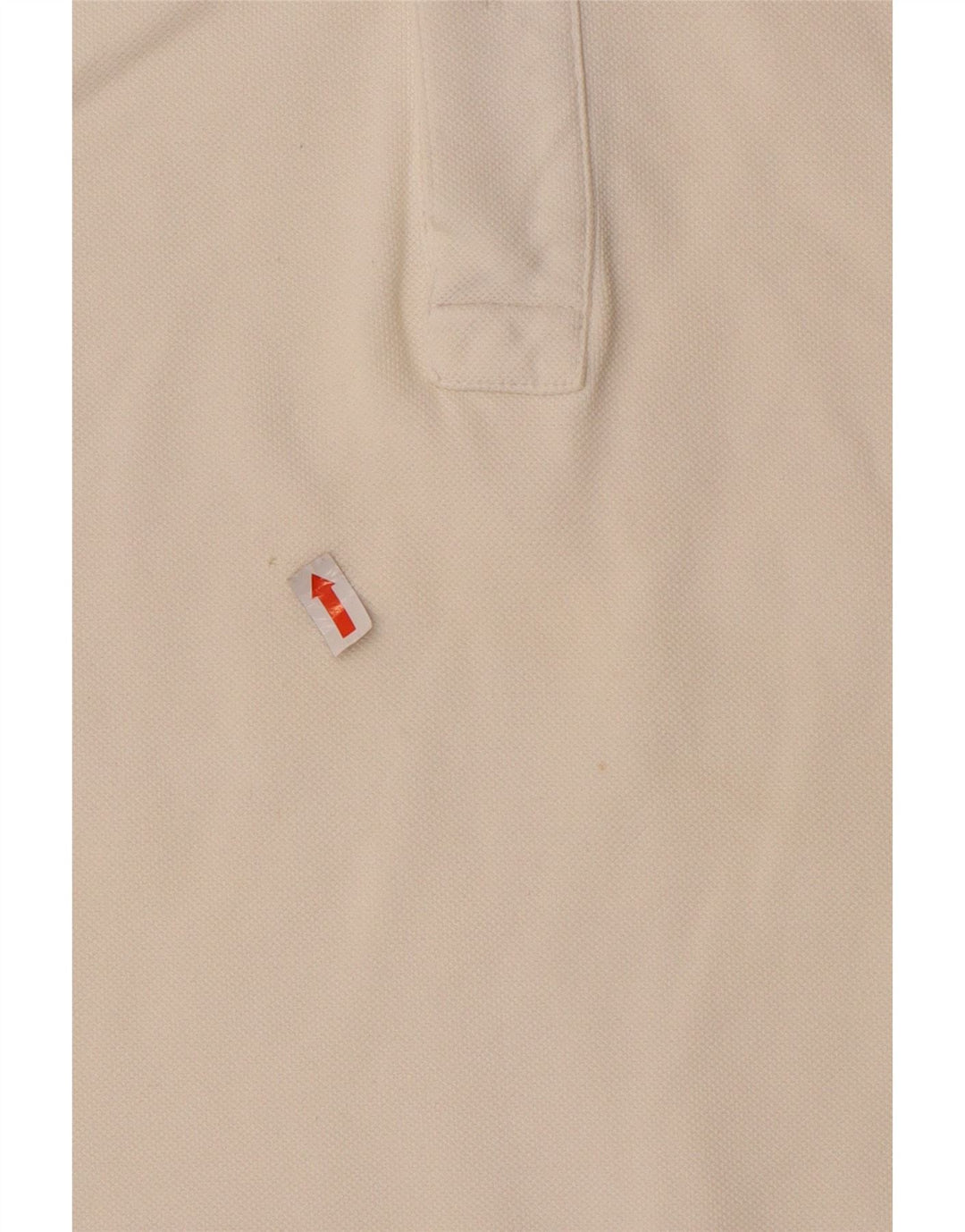 Мужская рубашка-поло Fred Perry среднего белого цвета