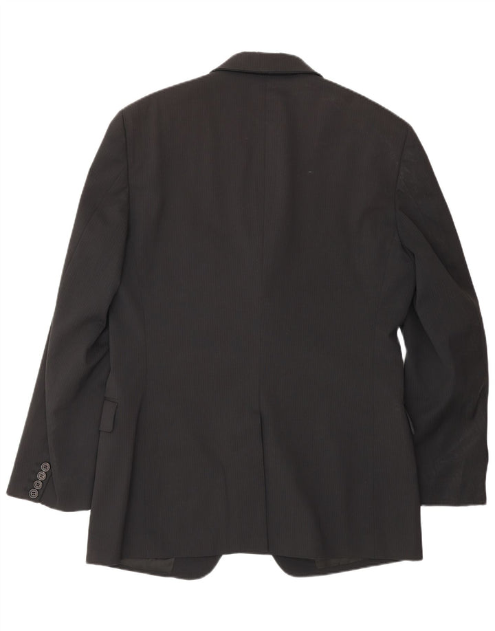 Мужской костюм из 2 предметов PRADA с 3 пуговицами IT 52 XL W34 L30 Черный Классический