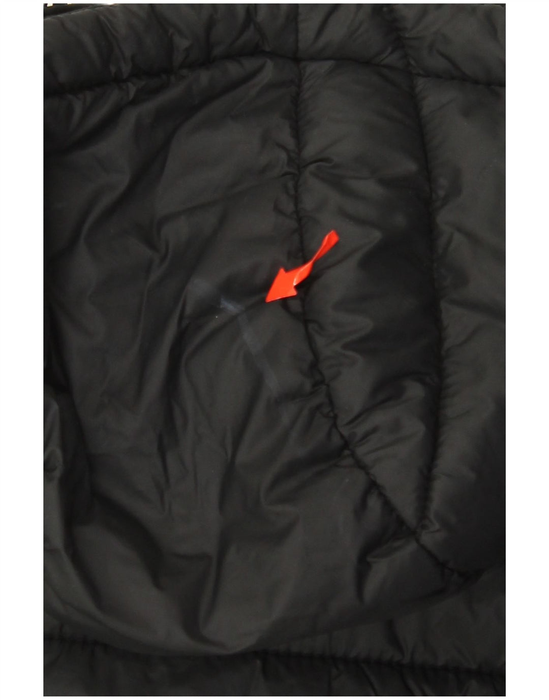 Мужская утепленная куртка с капюшоном Superdry UK 38, средний черный нейлон