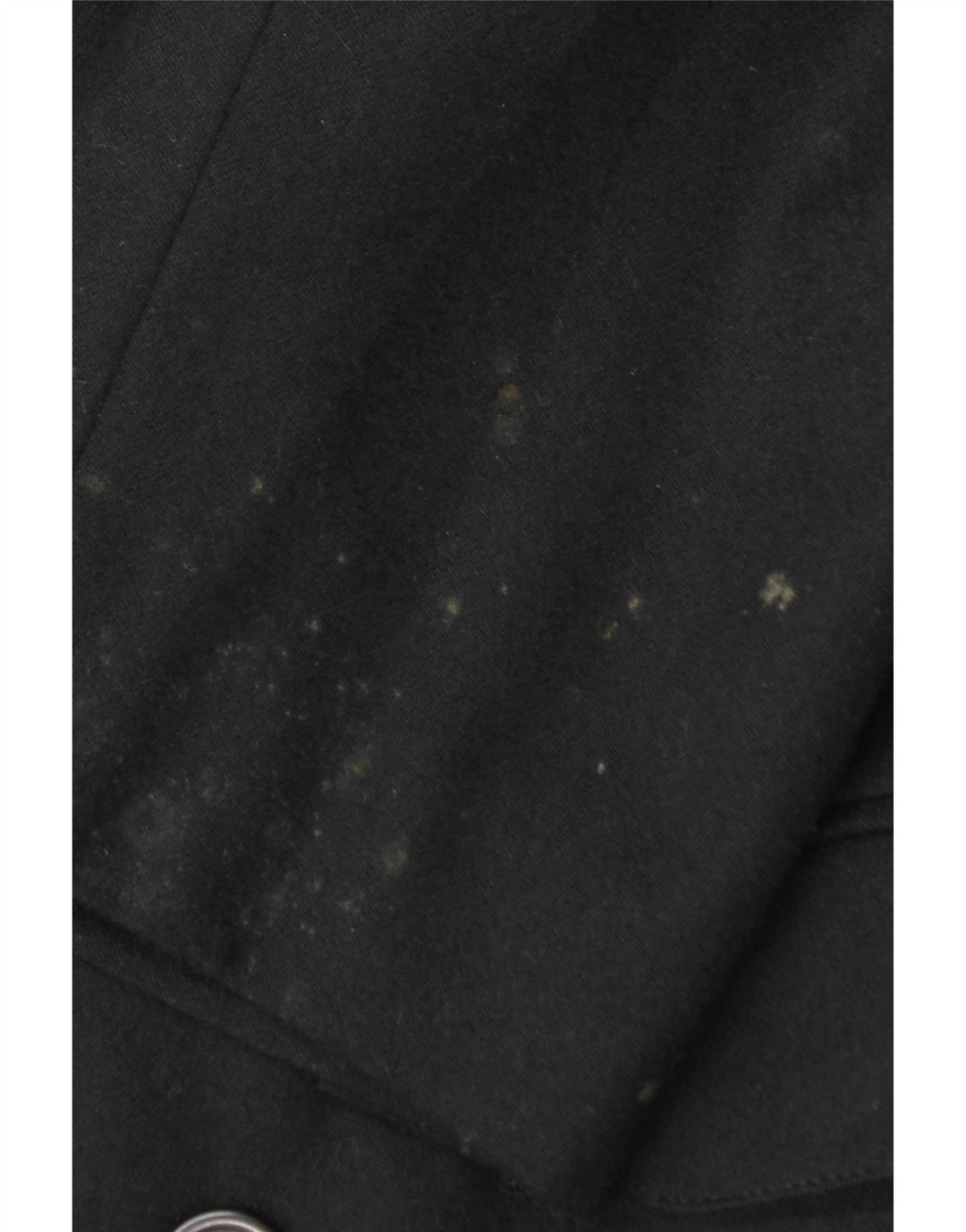 Мужской двубортный пиджак SISLEY UK 38, средний черный шерстяной пиджак