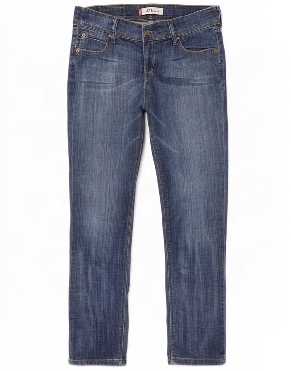 Женские узкие джинсы Levi's 571 W31 L32 синие, хлопок
