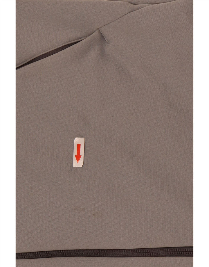 Berghaus Мужской свитер с капюшоном на молнии, средний серый, полиэстер с цветными блоками