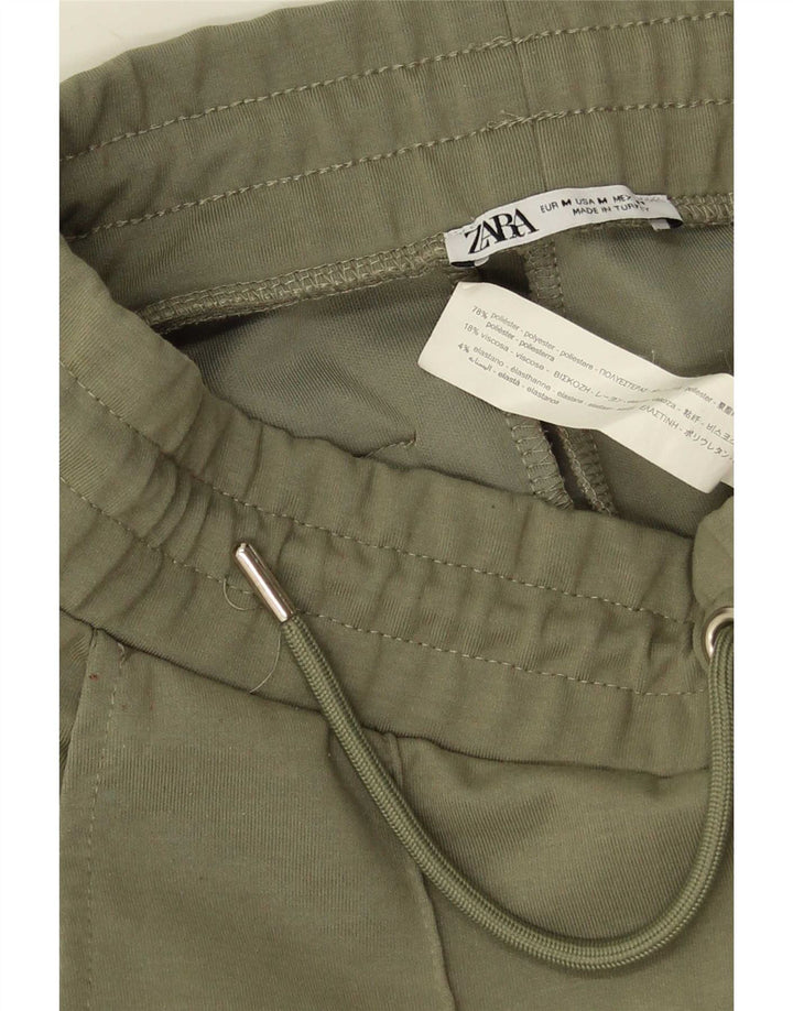 Мужские спортивные шорты Zara, средний зеленый полиэстер