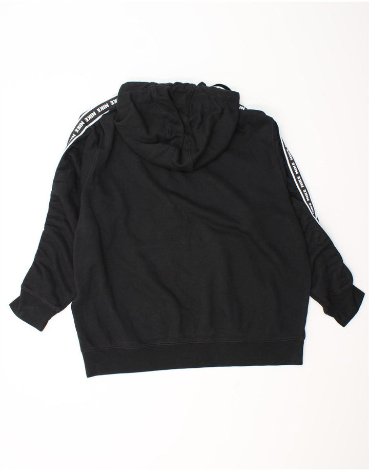 Мужская толстовка с капюшоном с рисунком Nike XL, черный хлопок