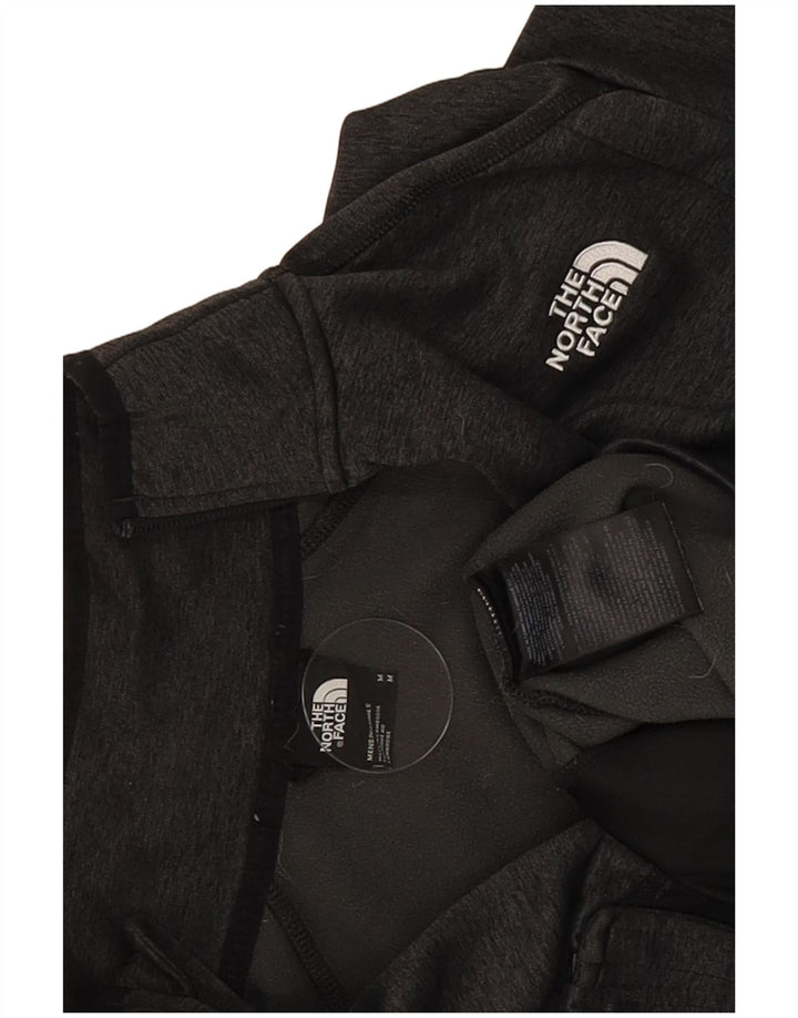 Мужская спортивная куртка The North Face, средний серый полиэстер с крапинками