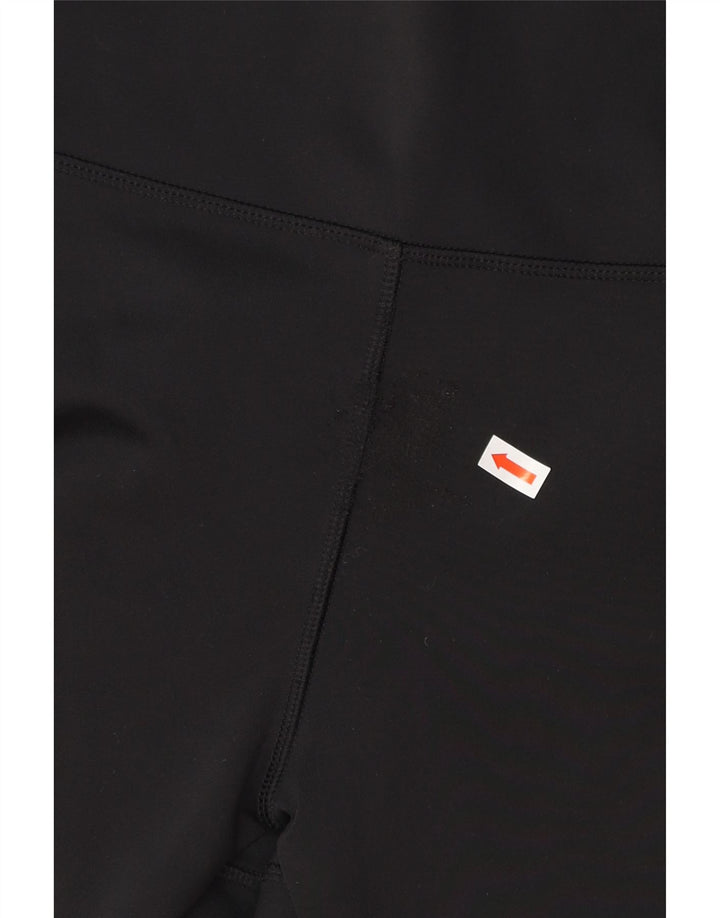 Женские леггинсы ADIDAS Climalite UK 12/14, средний черный полиэстер