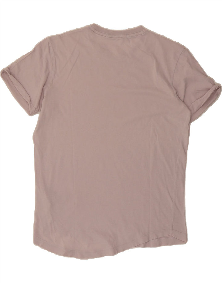 CALVIN KLEIN JEANS Mens T-Shirt Top Medium Purple Cotton Vintage Calvin Klein Jeans and Second-Hand Calvin Klein Jeans from Messina Hembry 
