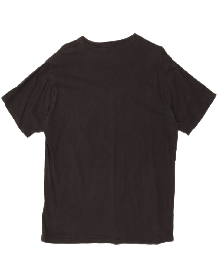 CONVERSE Mens Graphic T-Shirt Top Large Black Cotton Vintage Converse and Second-Hand Converse from Messina Hembry 