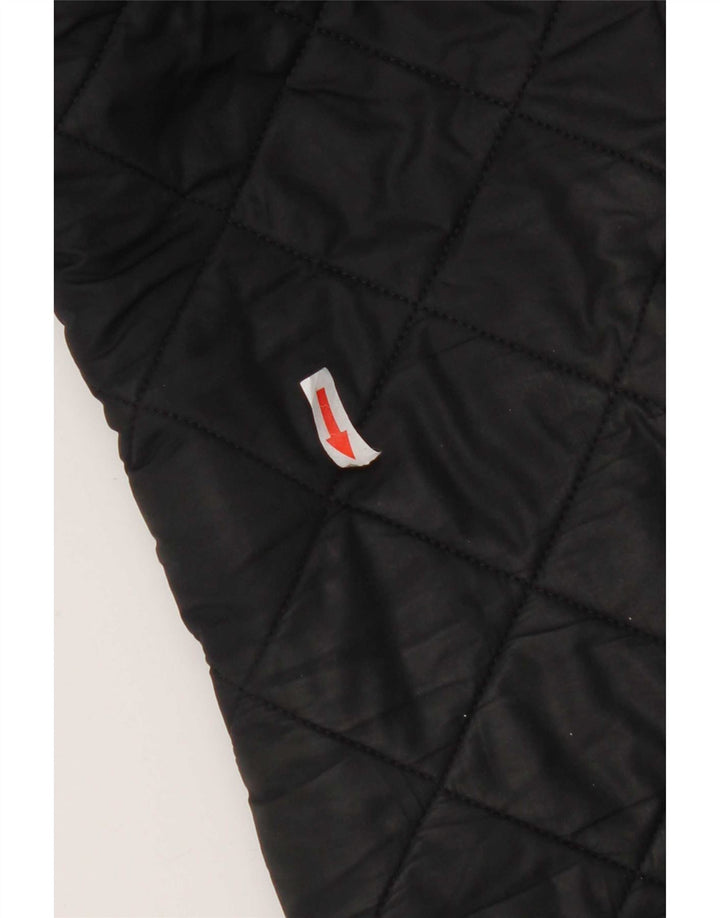 Мужская стеганая куртка Barbour UK 36, маленькая, темно-синяя, полиэстер