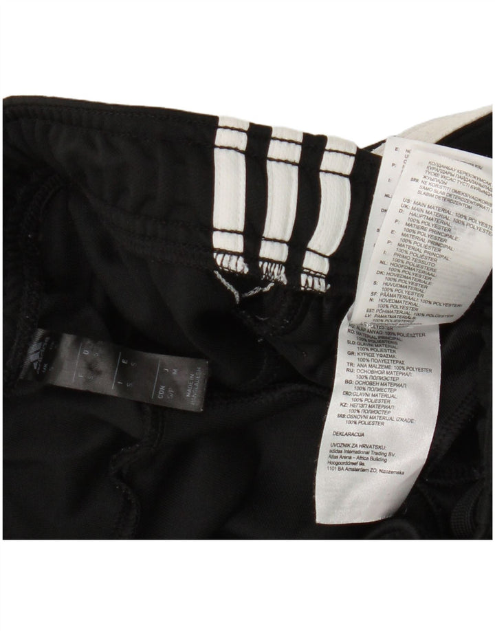 Женские спортивные брюки Adidas Joggers UK 10, маленькие черные полиэстер