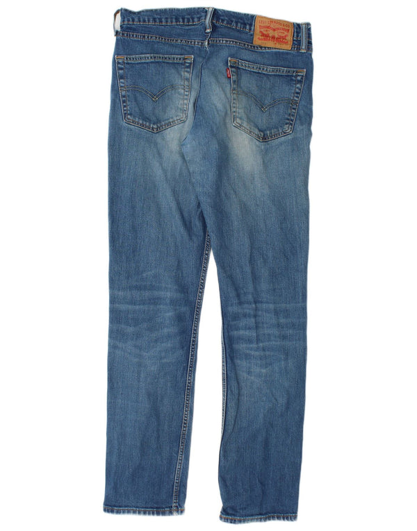 Мужские узкие джинсы LEVI'S 511 Acid Wash W32 L32 Синие, хлопок