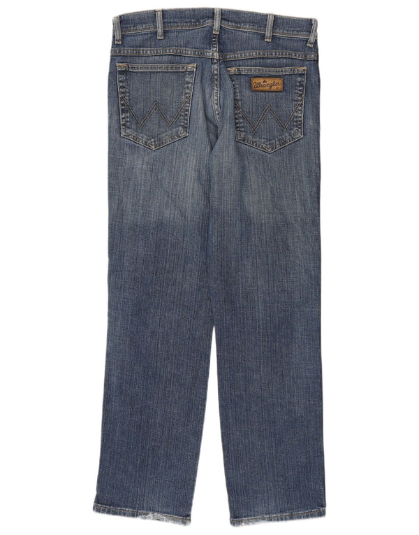 Джинсы мужские прямые Wrangler W32 L30 синие