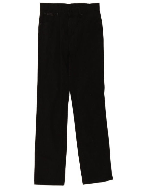Мужские прямые джинсы Wrangler Texas Stretch W30 L34, черный хлопок