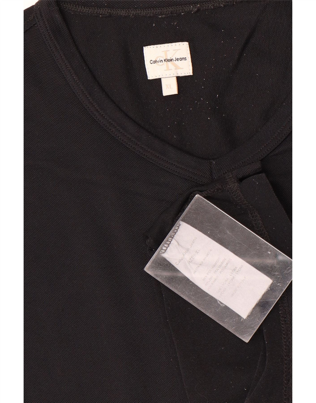 Мужская футболка Calvin Klein Jeans Top XL черная из полиамида