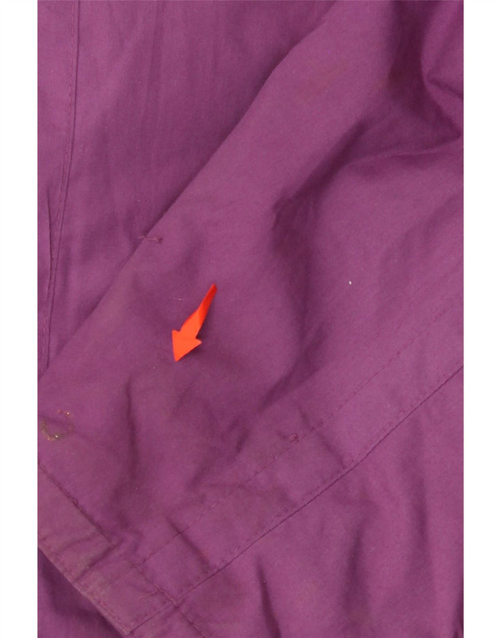 ВИНТАЖНАЯ женская куртка UK 20 2XL Фиолетовая