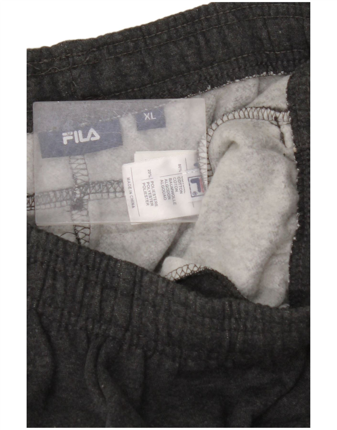 Мужские спортивные брюки FILA XL, серые, хлопок