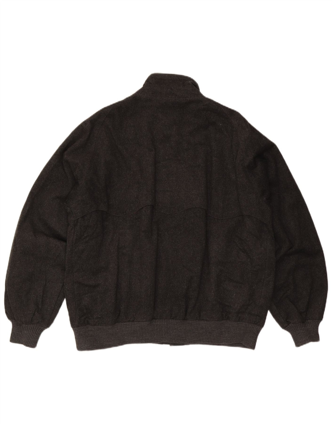 Мужская куртка-бомбер Brooks Brothers UK 44 2XL серая шерсть