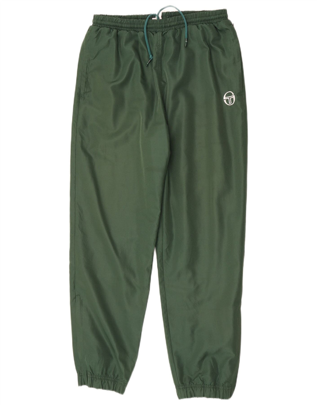 Мужские спортивные брюки Sergio Tacchini, джоггеры, большие зеленые, полиэстер